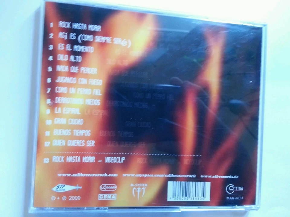CALIBRE ZERO Jugando Con Fuego CD | new | Heavy Hardrock from Spain - Bild 2 von 2