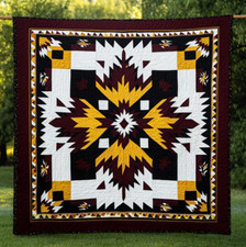 Native American Star Tribal Sofa BLANKET All Over Print Christmas Day Gift