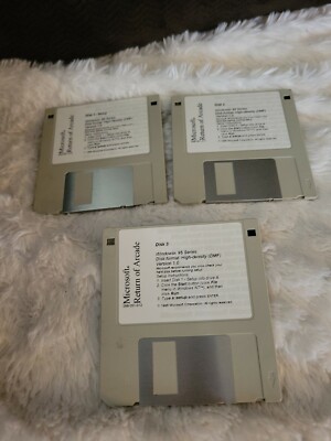 Microsoft Return of Arcade 3 1/2 Floppies