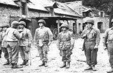 WW2 Picture Photo US 82nd Airborne Division Award Ceremony D-Day 1944 0245