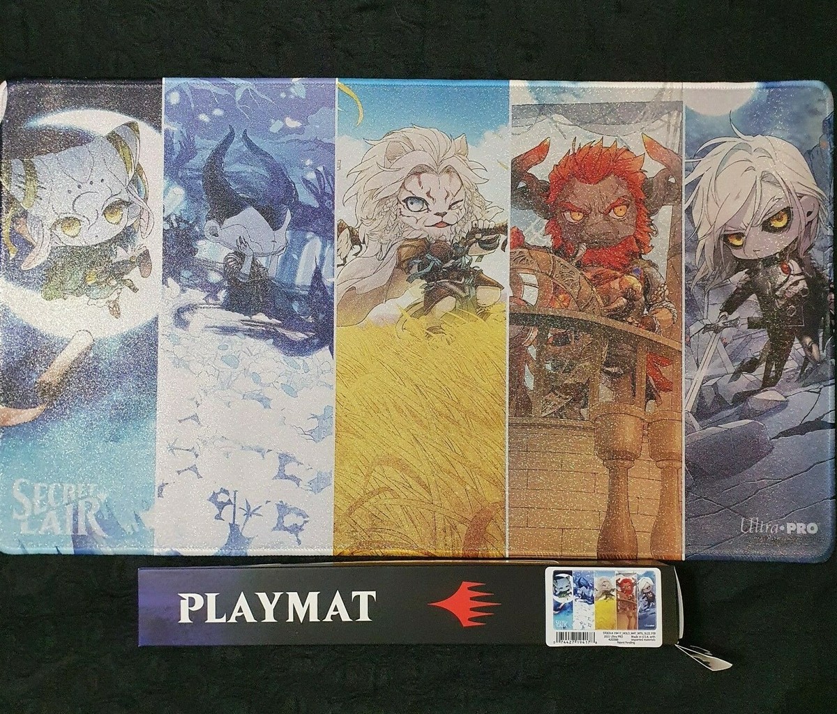 MTG Lil Walkers  Holofoilプレイマット Lil Walker Secret Lair Playmat