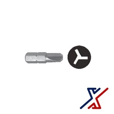 # 1 Tri-wing / Tri-point / Y-type Driver Bit, 1" Long by X1 Tools