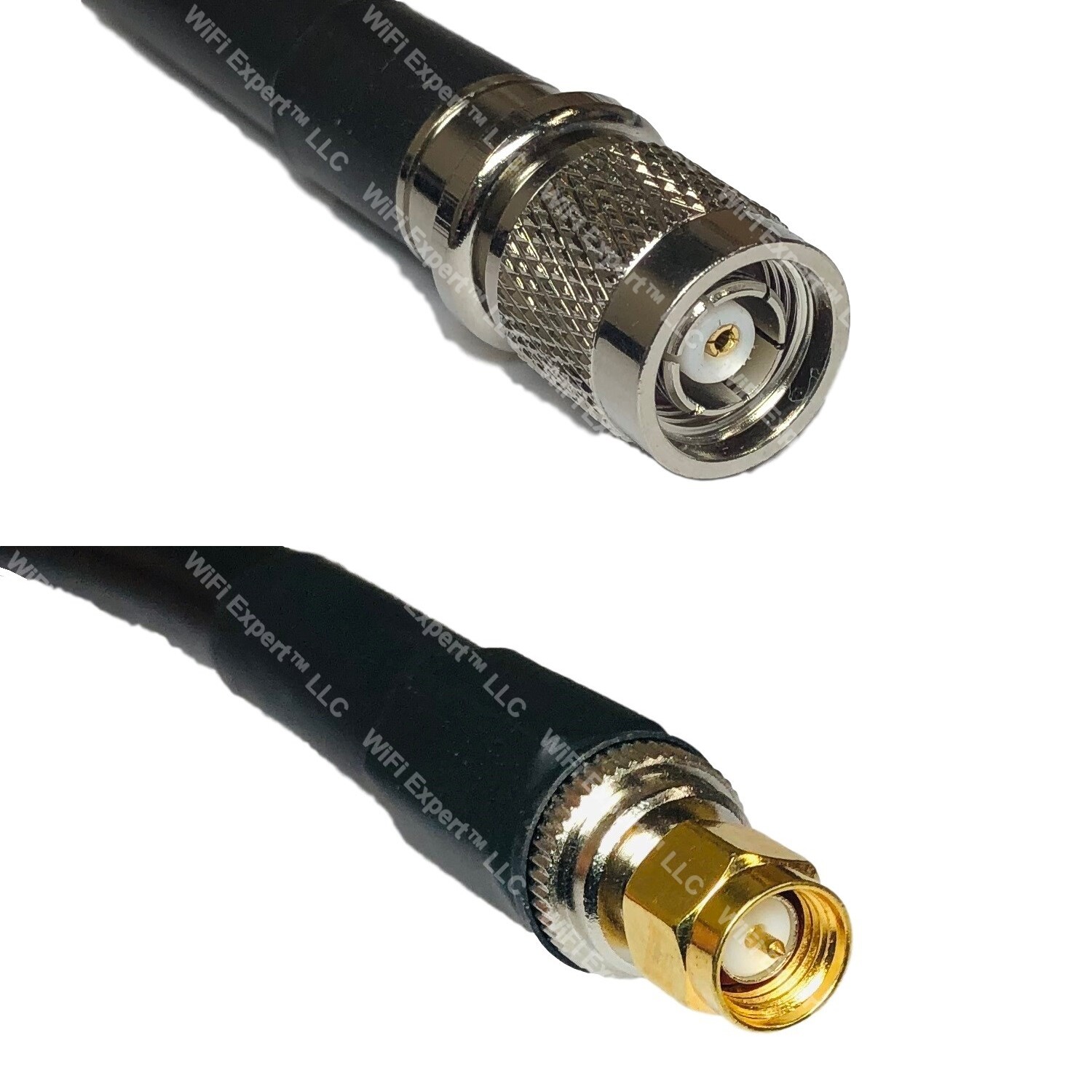 LMR400UF RP-TNC MALE to SMA MALE Coaxial RF Cable USA-Ship Lot