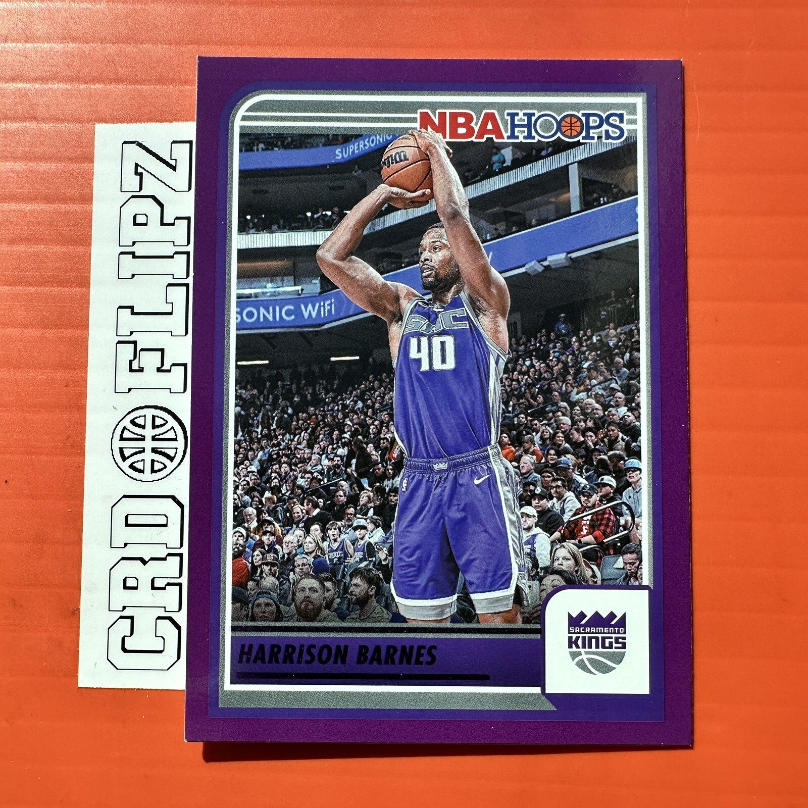2023-24 Panini Hoops Basketball Purple #223 Harrison Barnes