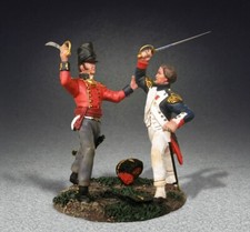 BRITAINS NAPOLEONIC FRENCH 36203 FRENCH  BRITISH OFFICER FIGHTING