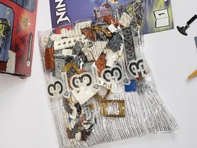 LEGO Ninjago Master Wu Dragon 70734 w/ Box & Instructions. UNCOMPLETE FOR PARTS