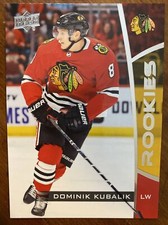 19-20 UD NHL Rookie Box Set RC Rookies 22 Dominik Kubalik