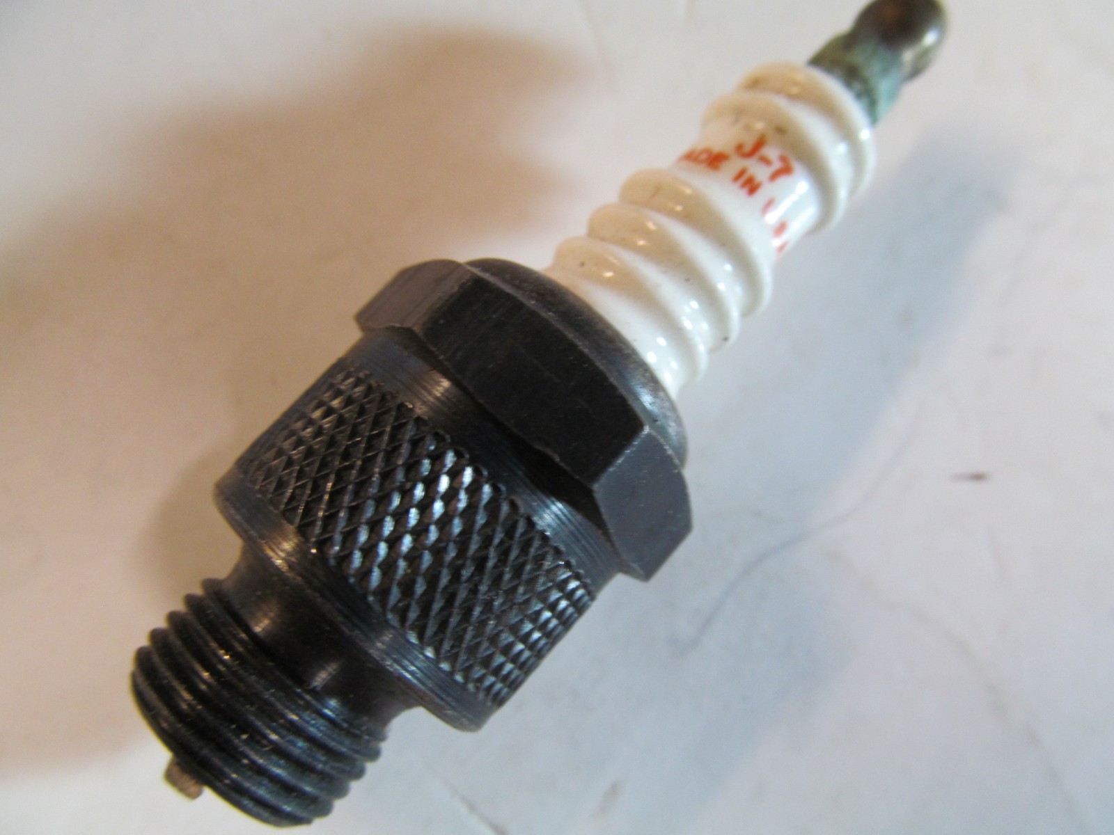 J-7 Small Engine Spark Plug Champion Made in USA Vintage Looks Unused