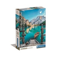 StäDte Braies Lake Italien 500-Teiliges Puzzle Clementoni