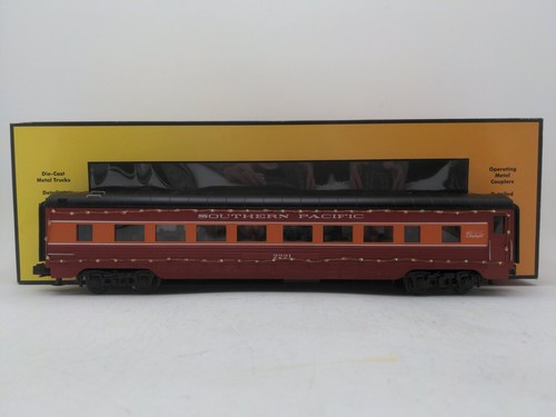 Coche autocar Southern Pacific escala O MTH 30-68042 #2221 con luces LED de colores EX | Zustand: Used