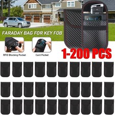 Car Key Signal Blocker Case Faraday Fob Pouch Keyless RFID Security Blocking Lot