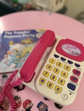 Vintage Barbie Super Talking Phone Answering Machine from the 1990s.