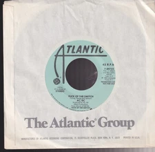 ac/dc flick of the switch 7" promo same song on both sides.