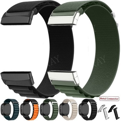 Für Fitbit Sense 2/Sense 1/Versa 3/Versa 4 Ersatz Armband Sports Nylon Loop Band
