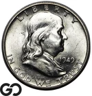 1949-D Franklin Half Dollar, Nice