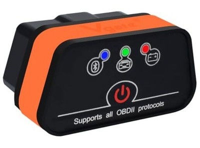 iCar2 BLE 4.0 OBD2 Bluetooth Adapter Auto Scanner iCar2 BLE4.0 Black & Orange