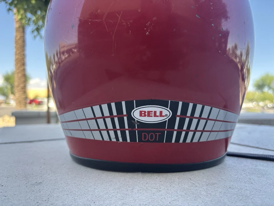 Casco de moto clásico BELL Mag 4 en muy buen estado Foto 3 de 4