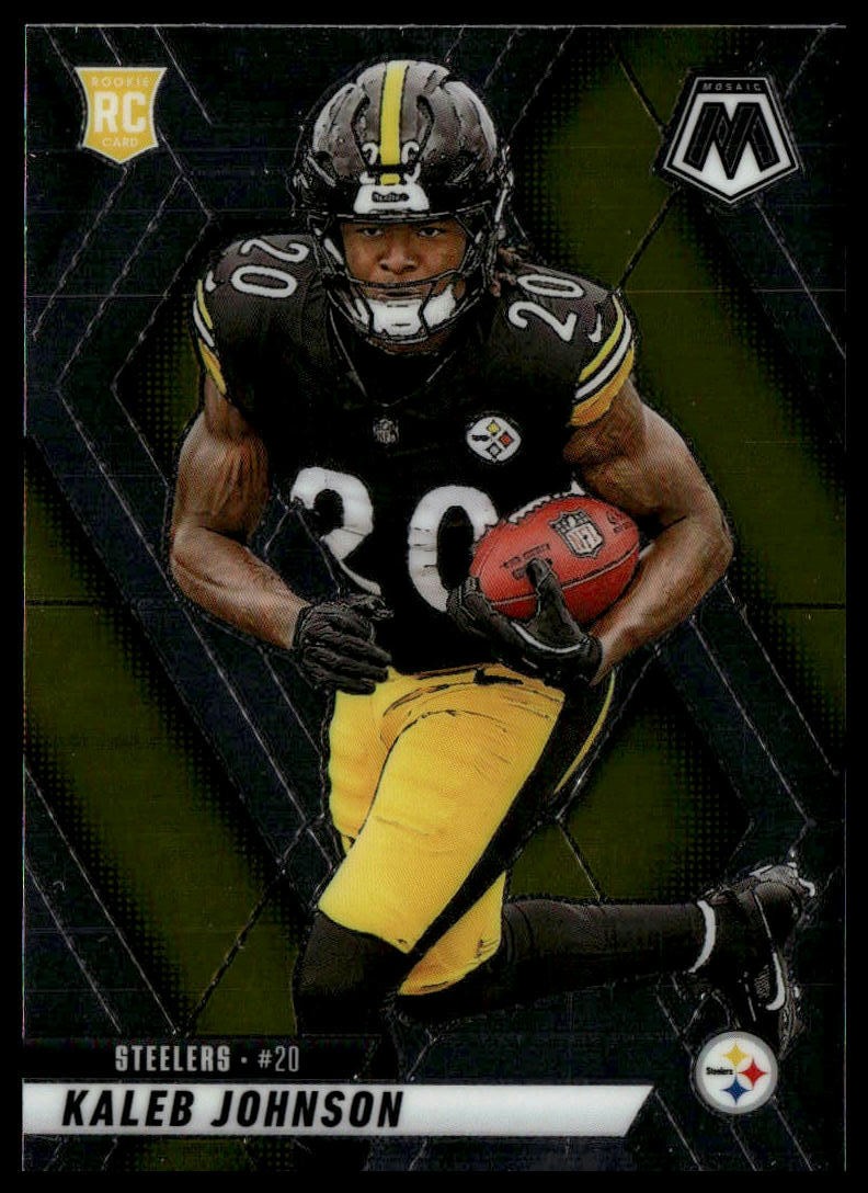 2025 Panini Mosaic #315 Kaleb Johnson