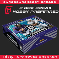2025 Donruss Optic Football Hobby Preferred BALTIMORE RAVENS 2 Box BREAK!