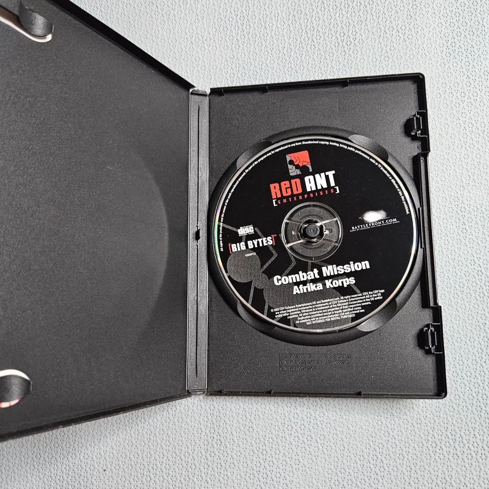 Combat Mission Afrika Korps RARE *MINT DISC* PC Game Windows 95/98/ME/2000/XP - Image 3 of 4