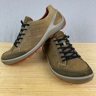ECCO Biom Grip II Men Outdoor Active Wear Shoes Brown Leather 42 NEW