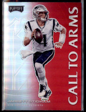 2020 Playoff Football Call to Arms Prizm Jarrett Stidham Patriots CA-16