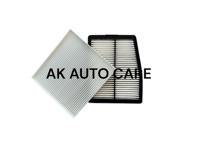 Air & Cabin Filter For 21-24 Hyundai Santa Fe Sonata Tucson Kia Sorento Sportage