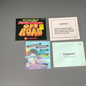 Tradewest Ivan "Ironman" Stewart's Super Off Road NES Everything included