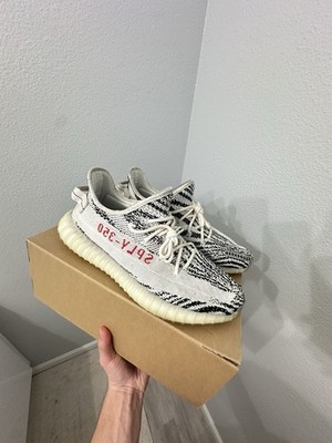 adidas Yeezy Boost 350 V2 Men's Sneakers Zebra White/Black
