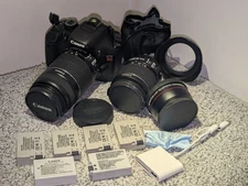 Canon EOS Rebel T2i 18 MP Digital SLR Camera Body W/ Battery + Charger - Black