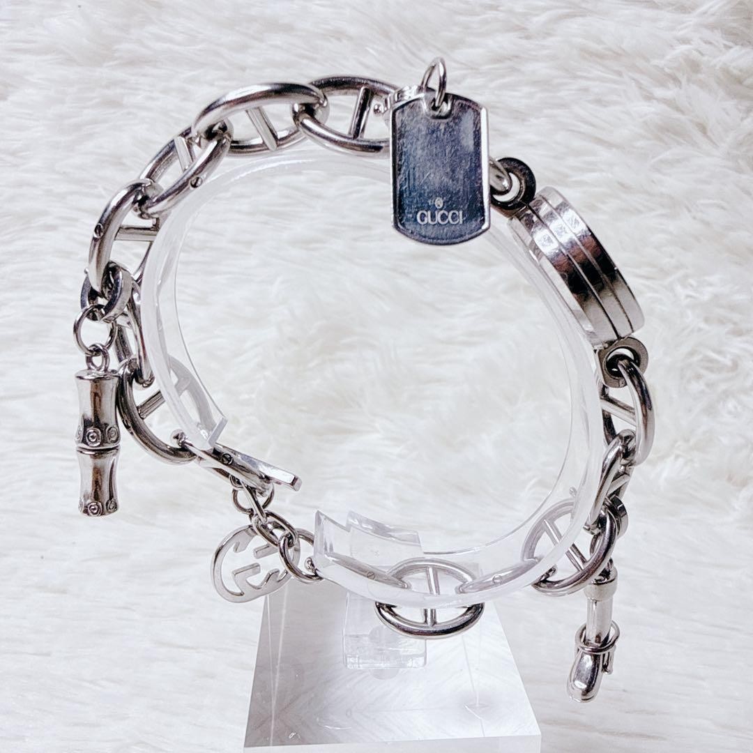 GUCCI 107 G face Watch Archive Timepiece Bracelet Style Vintage Authentic image 6