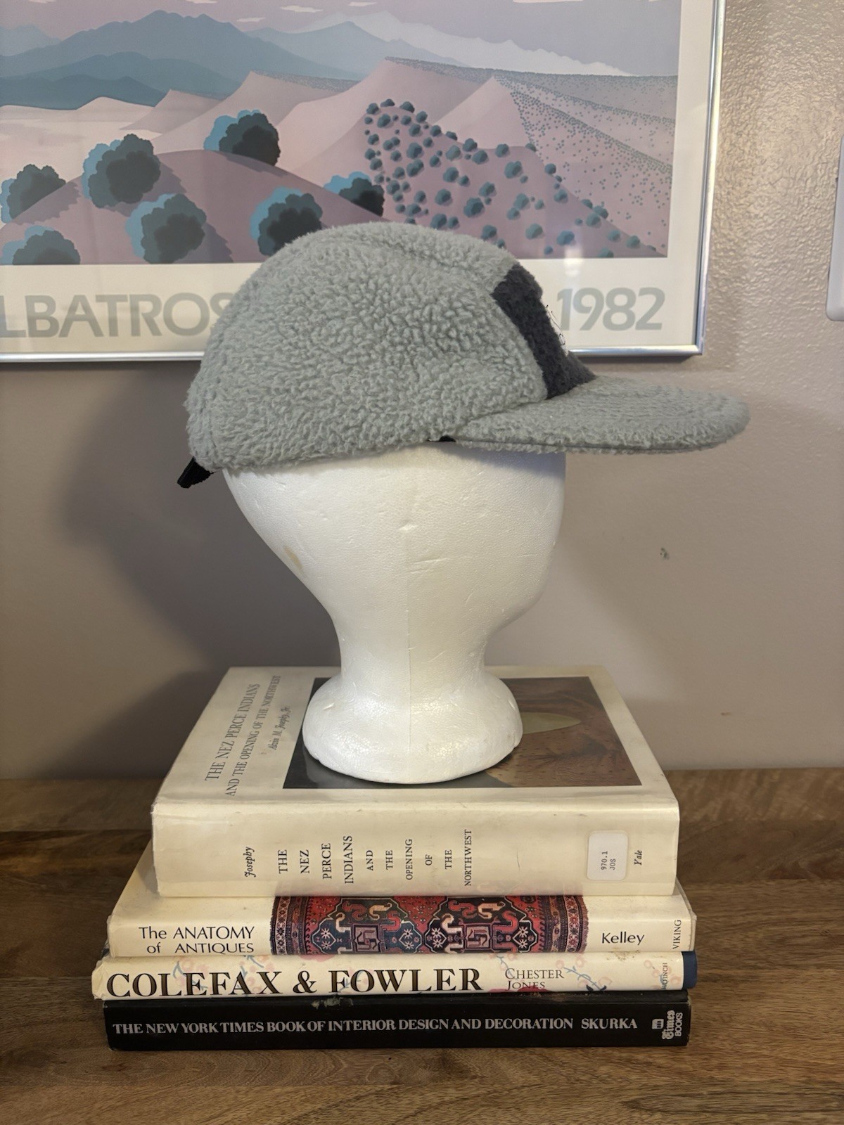 Solomon Fuzzy Five Panel Hat - image 2