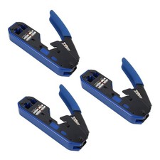 3X RJ45 Tool Crimper Rj45 Stripper for Rj45 Cat6 Cat5E Cat5 Rj11 Rj121570