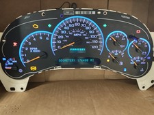 Silverado Sierra Tahoe Suburban Yukon Gauge Cluster Blue Led 176k 2003 2004