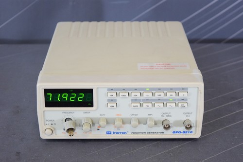GW Instek GFG-8210 Function Generator 10MHz w/ Counter ,Sweep