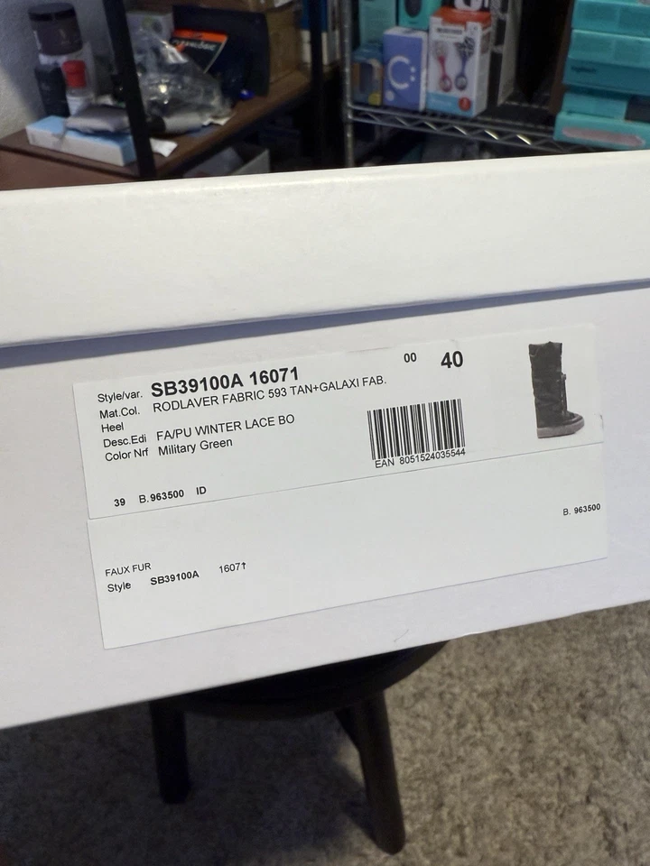 Botas de nieve See By Chloé VERDE 'Naina' Talla 39 - Verde militar Foto 3 de 4