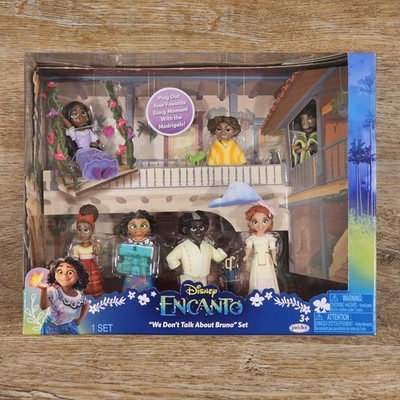 Jakks Disney Encanto ''We Don't Talk about Bruno'' Play Set - 7 Figures - New