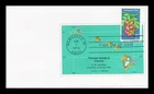 US COVER HAWAIIAN WILD BROADBEAN ENDANGERED FLORA FDC KMC VENTURE 2 OF 25