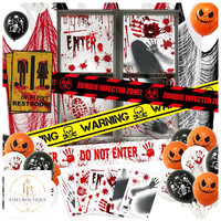 Halloween Deko Set FüR Outdoor Und Innen Halloween Party Dekoration