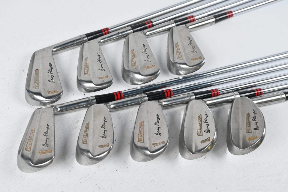 Slazenger Gary Player Vintage Irons / 3-PW+SW / Stiff Flex Slazenger Shafts - Image 2 of 4