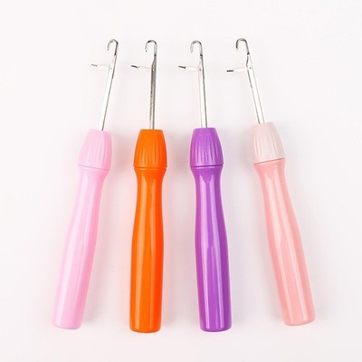 Riegelhaken Set mit ergonomischem Griff Mehrzweck Häkelnadel Set für Teppich