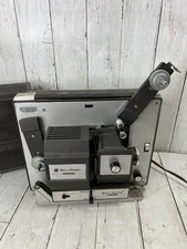 Bell & Howell Movie Projector 8mm & Super 8 Model 456 Autoload Works Bulb Good