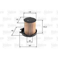 Valeo Luftfilter Filtereinsatz Passend FüR CitroËN AX BX C15 Saxo ZX Peugeot