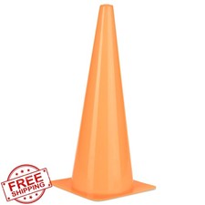 Champion Sports Hi Visibility Fluorescent Poly Cone Marker