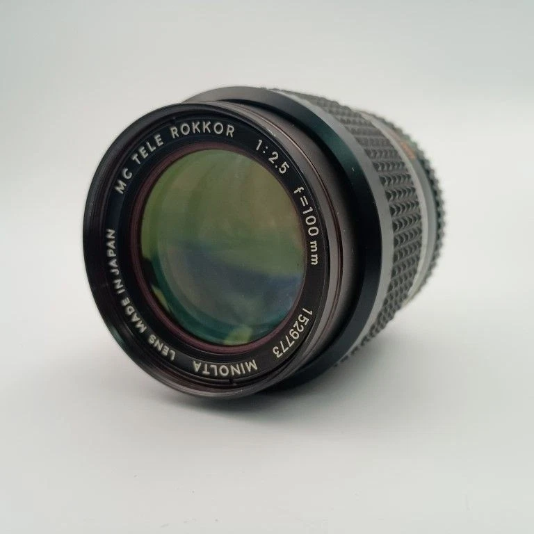 純正付属品付　MINOLTA ROKKOR PF 100mm f2.5 Minolta 100mm f2.5 MC Tele-Rokkor-PF - Lens – Kamerastore