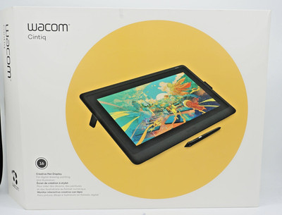 Wacom Cintiq DTK1660K0AE 16in Creative Pen Display -Black with pen / Wacom Stand