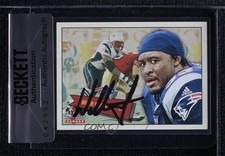 BAS 2001 Fleer Tradition Willie McGinest #23 Seal of Authenticity Auto 3c7