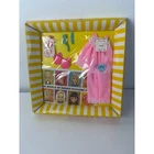 Vintage 1965 Mattel Tutti Doll Pink Nightgown Fashion Set Original Box Sealed