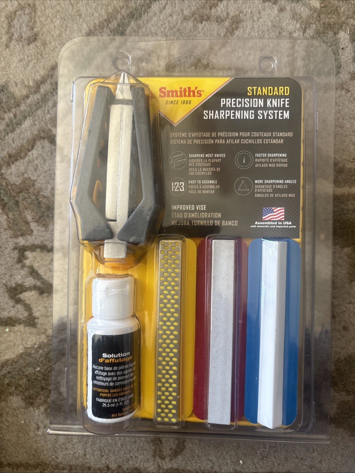 Smiths Sharpeners Standard Precision Sharpening System 50595: SP-50595
