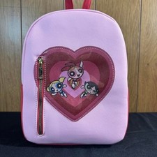 Pink and red Powerpuff Girls backpack NWT